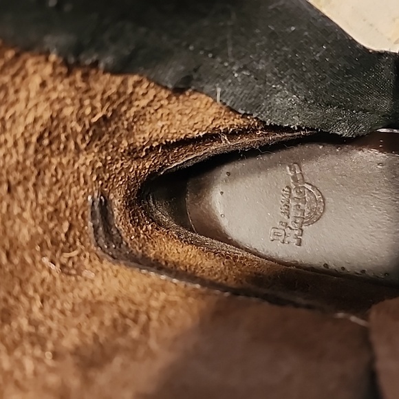 Dr Doc Martens Hilda Military Combat Boot Air Wair Moto Ladies Womens 10 NWOT - Picture 7 of 11